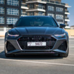 هل تبحث عن استئجار سيارة Audi RS6 (Grey), 2022 في باكو؟ احجز الآن بسهولة وبأفضل الأسعار.