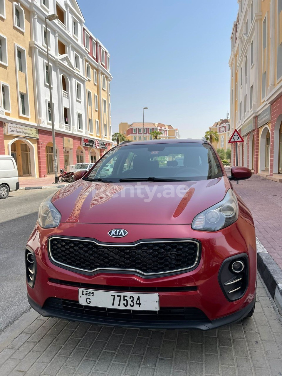 KIA Sportage (Red), 2016