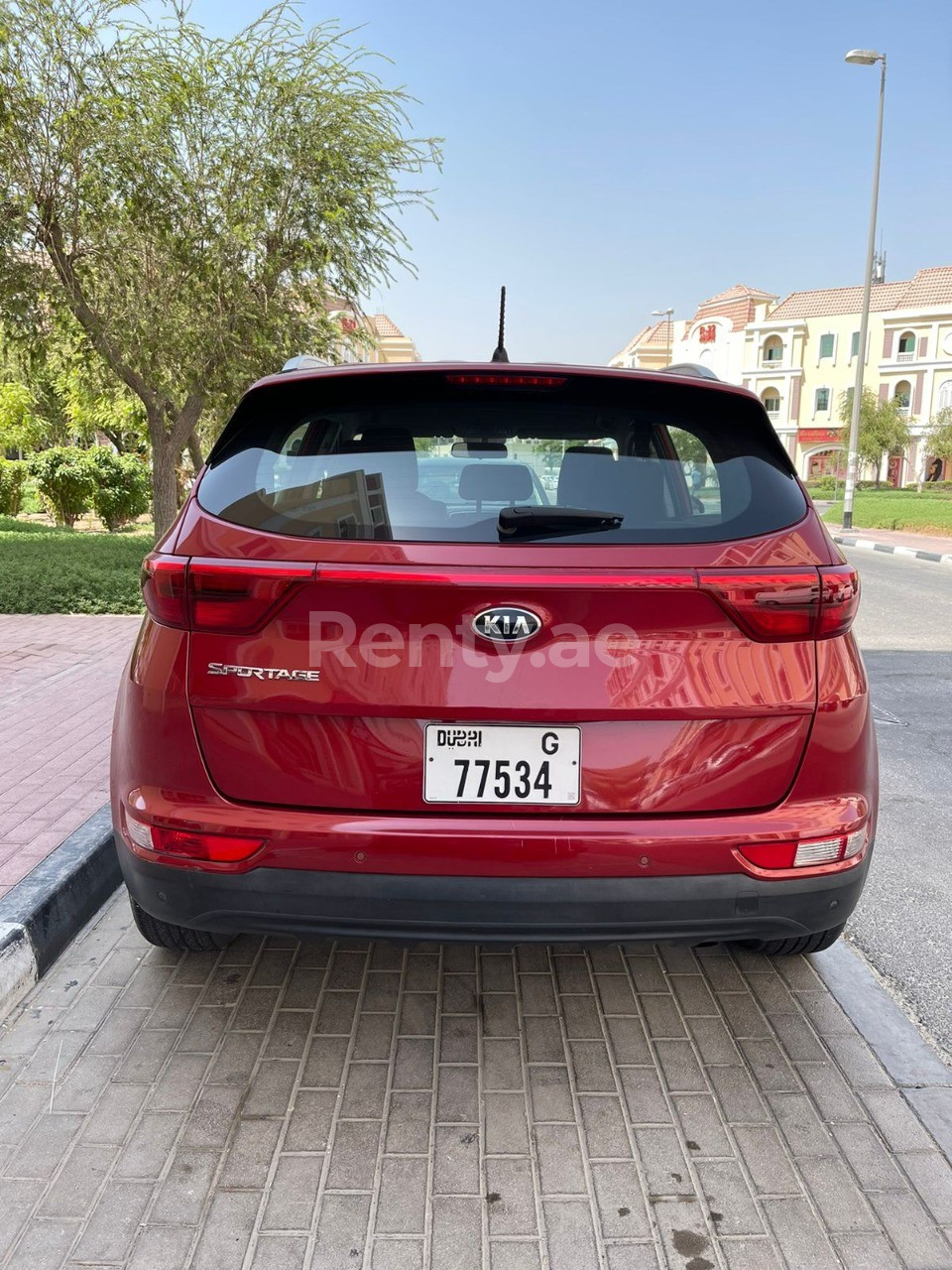 KIA Sportage (Red), 2016