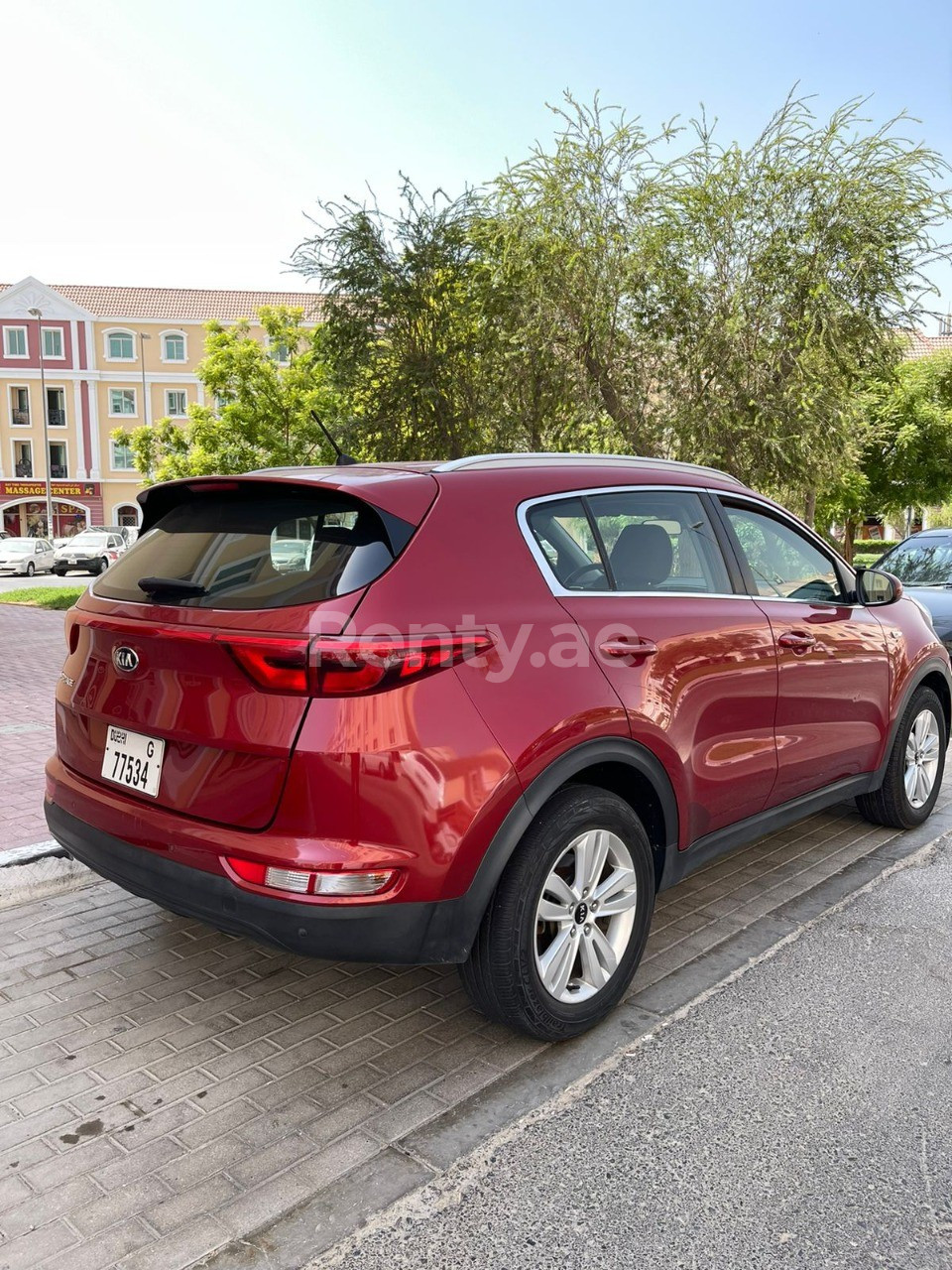 KIA Sportage (Red), 2016