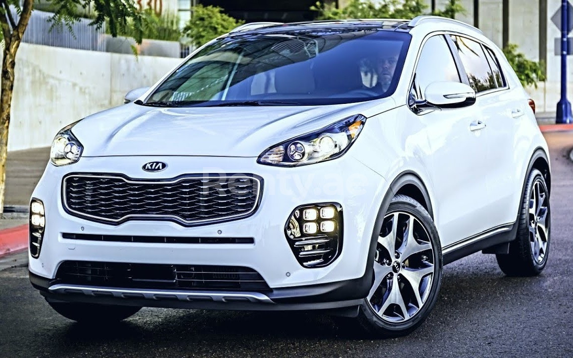 KIA Sportage (White), 2018